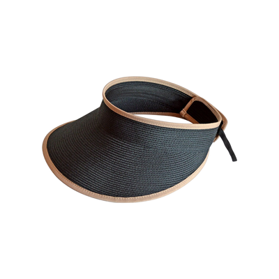 Lili Visor — Black/Tan