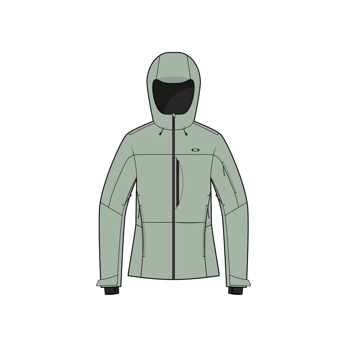 Oakley W. CANOPY INSULATED JACKET — PEBBLE