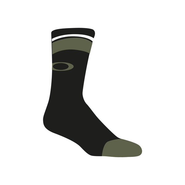 Oakley ESSENTIAL SOCKS (3 PCS) — White/Blue