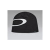 Zwarte sportmuts met wit logo - ademende hardloopmuts voor training en outdoor activiteiten