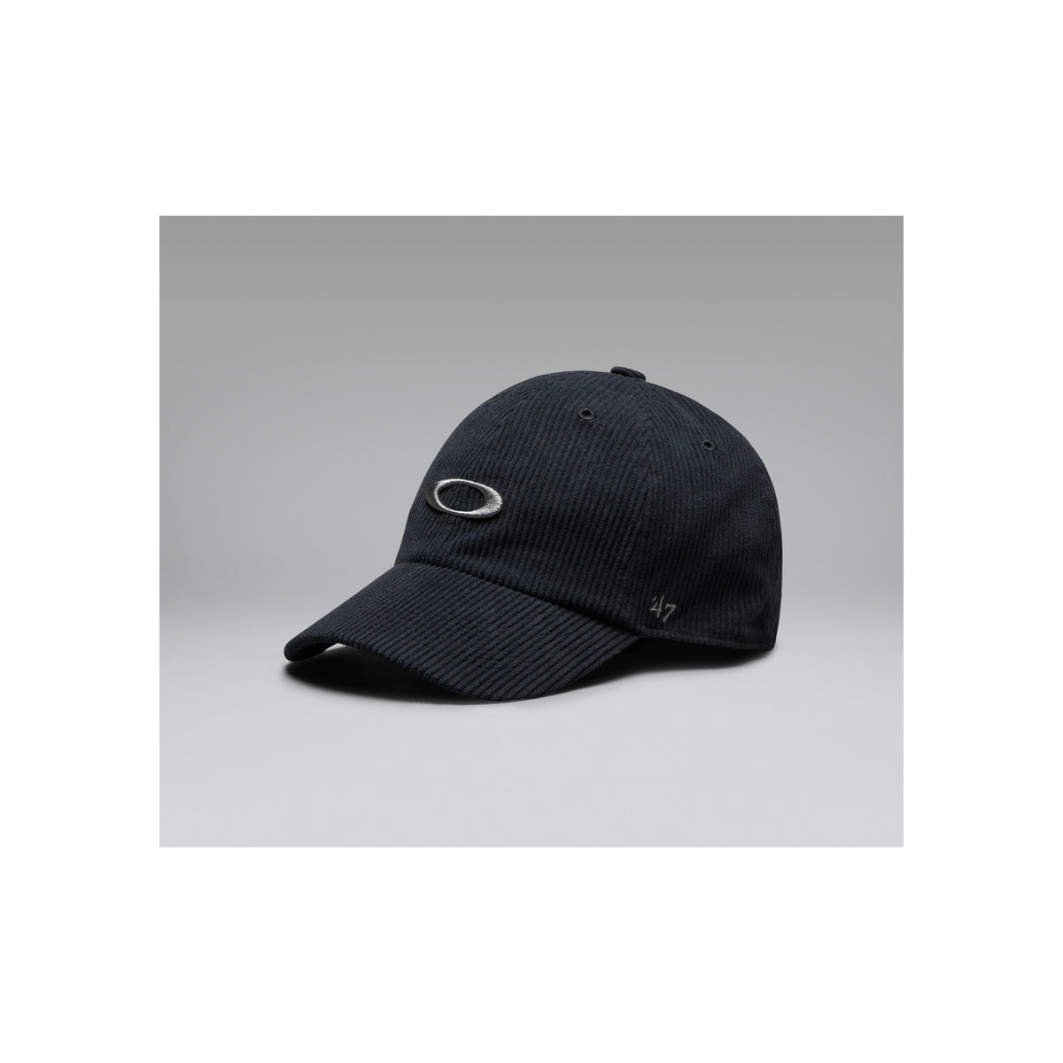 Zwarte pet met logoprint en verstelbare sluiting - sportieve baseballcap