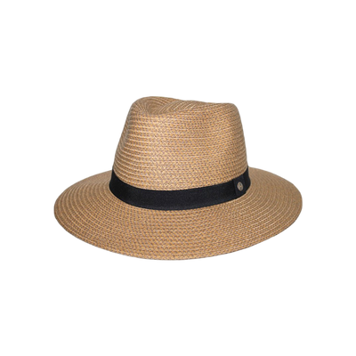Braided Fedora — Caramel