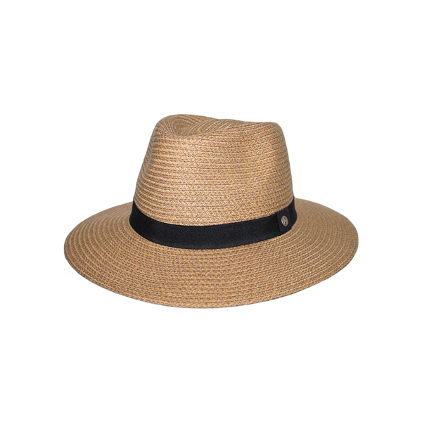 Braided Fedora — Caramel
