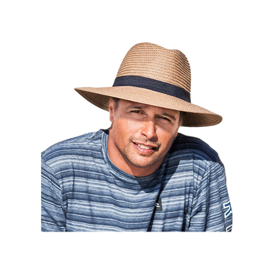 Braided Fedora — Caramel