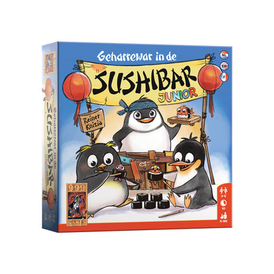 Geharrewar in de Sushibar Junior - Dobbelspel