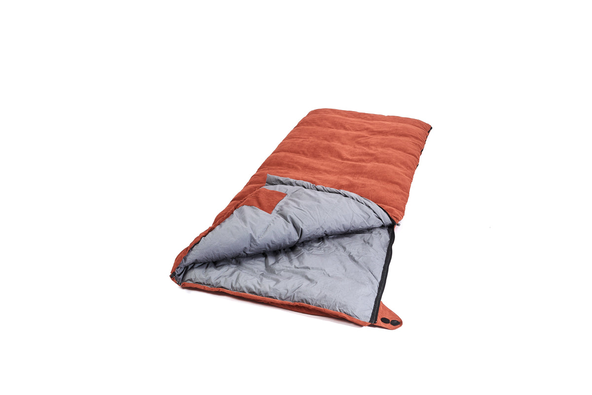 Human Comfort Sleeping Bag Brut (Corduroy) Extreme Red
