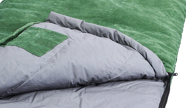 Human Comfort Sleeping Bag Brut (Corduroy) Green