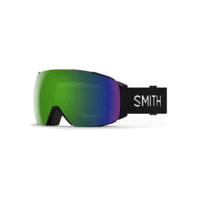 Smith ski- en snowboardbril met groene spiegel lens en zwart frame
