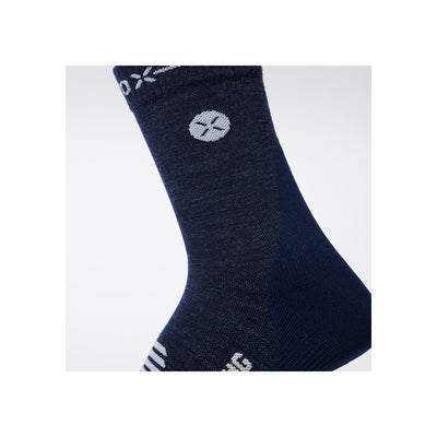 Hiking Merino Ankle Socks Women — Blue / Light Grey