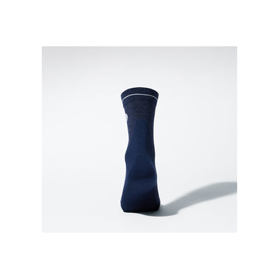 Hiking Merino Ankle Socks Women — Blue / Light Grey