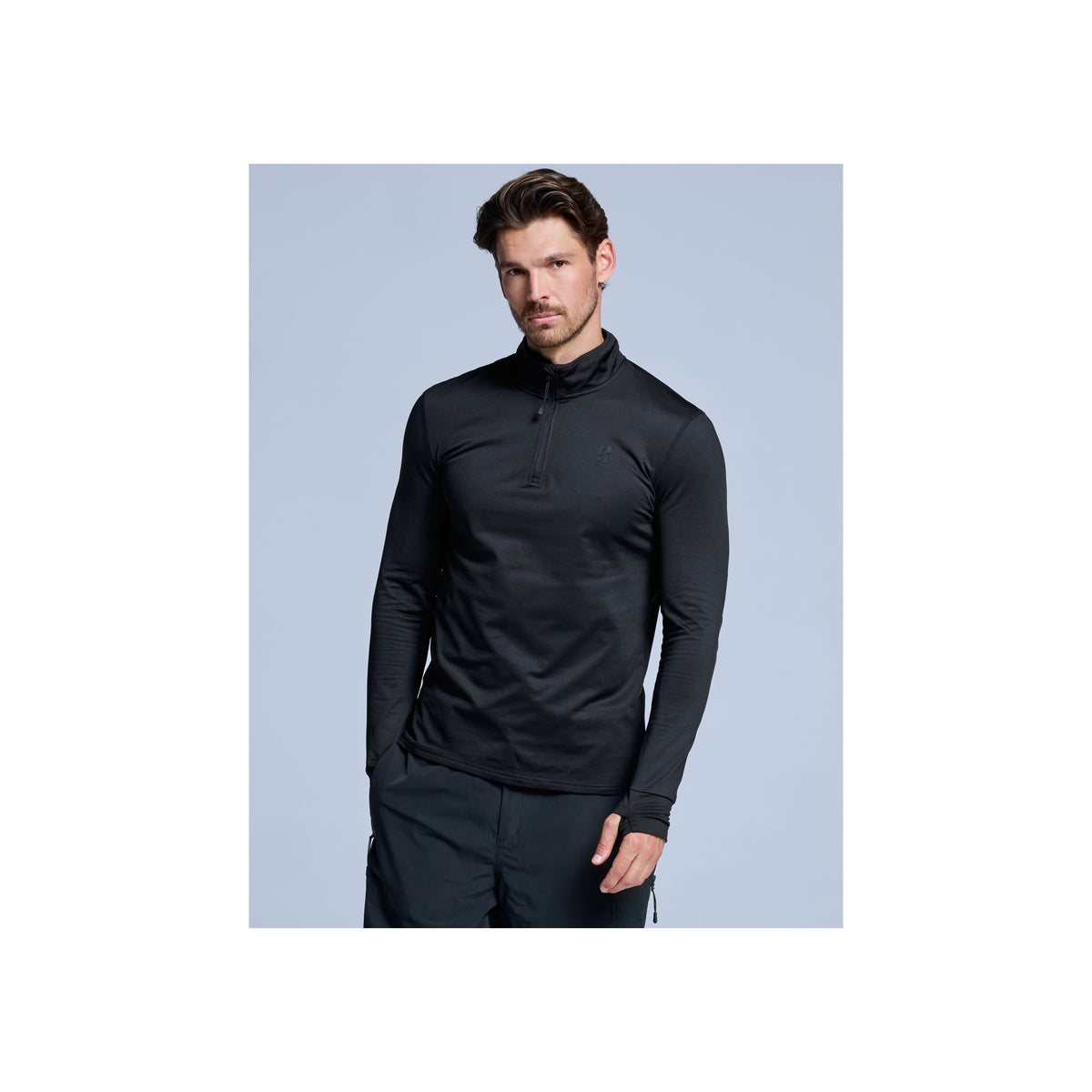 Poederbaas Arctic pully Men 3.0 — Black