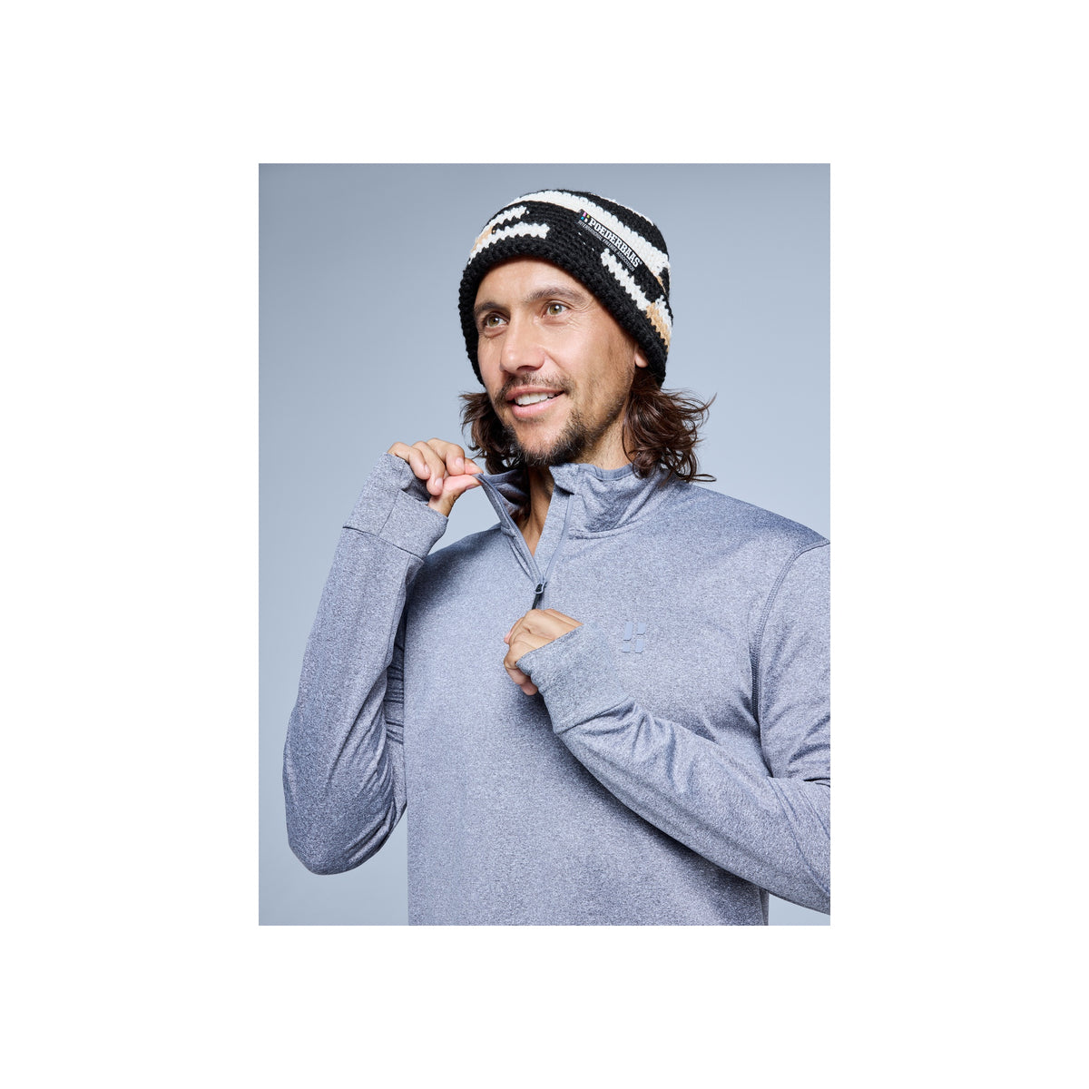 Poederbaas Arctic pully Men 3.0 — Grey Melange