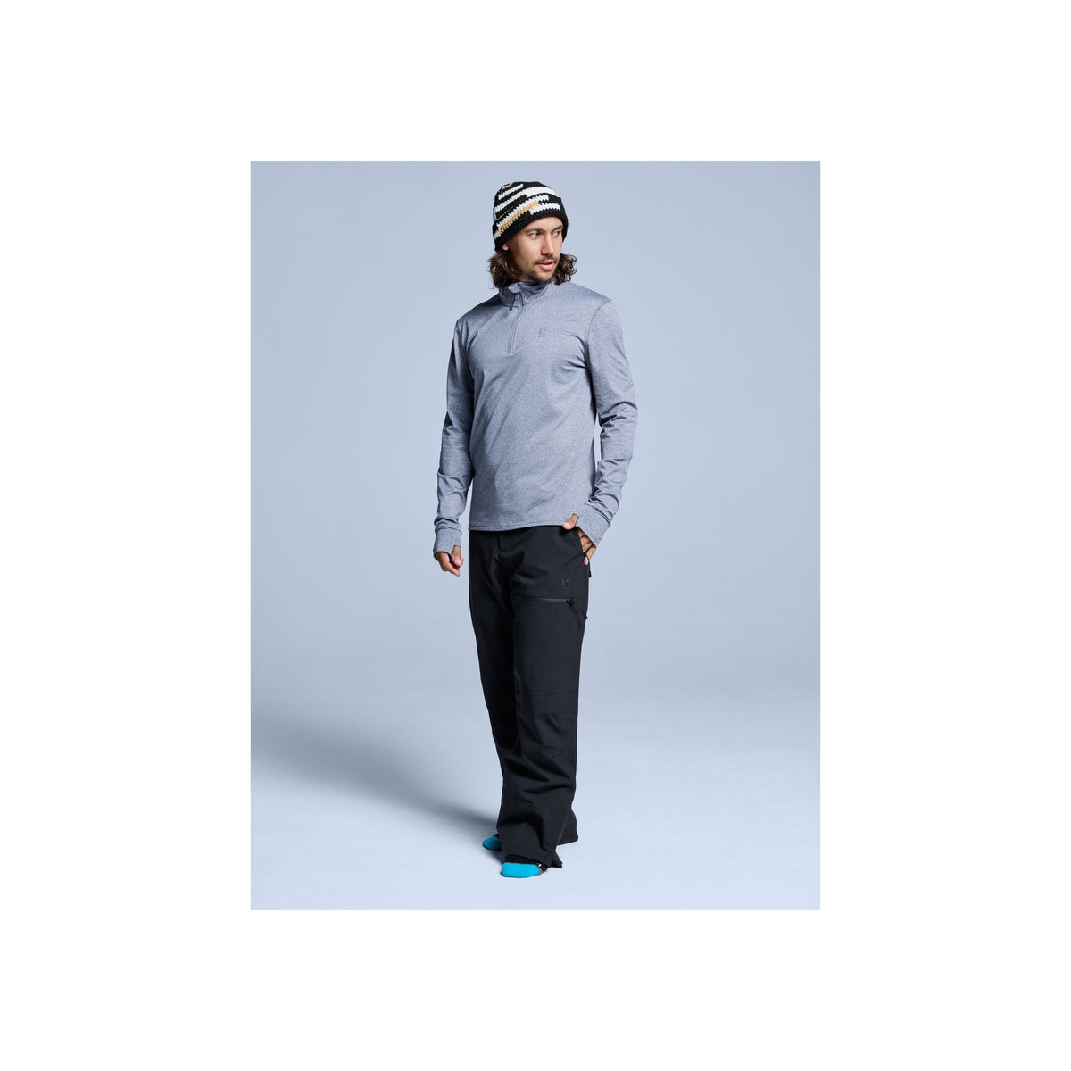Poederbaas Arctic pully Men 3.0 — Grey Melange