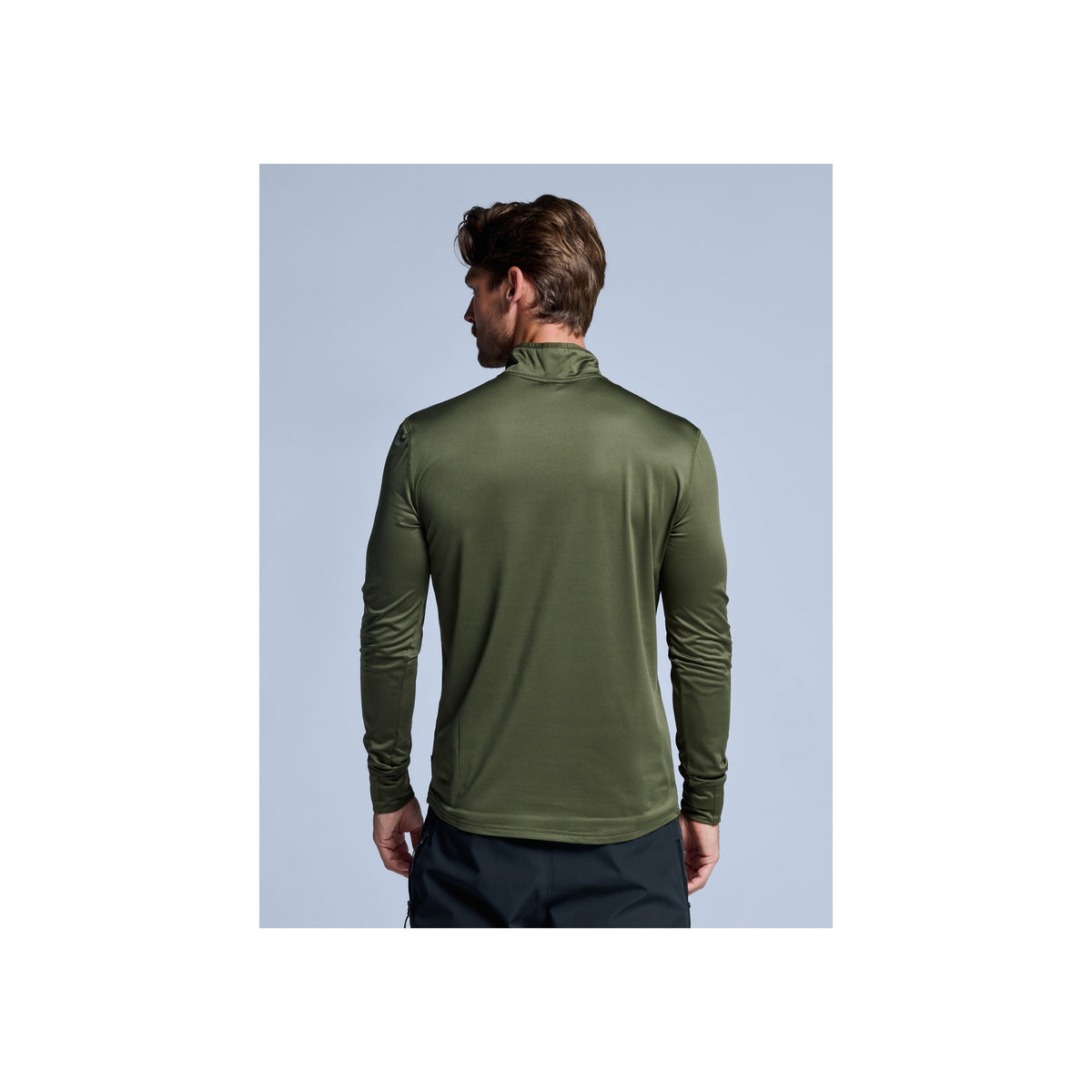 Poederbaas Arctic pully Men 3.0 — Olive Green