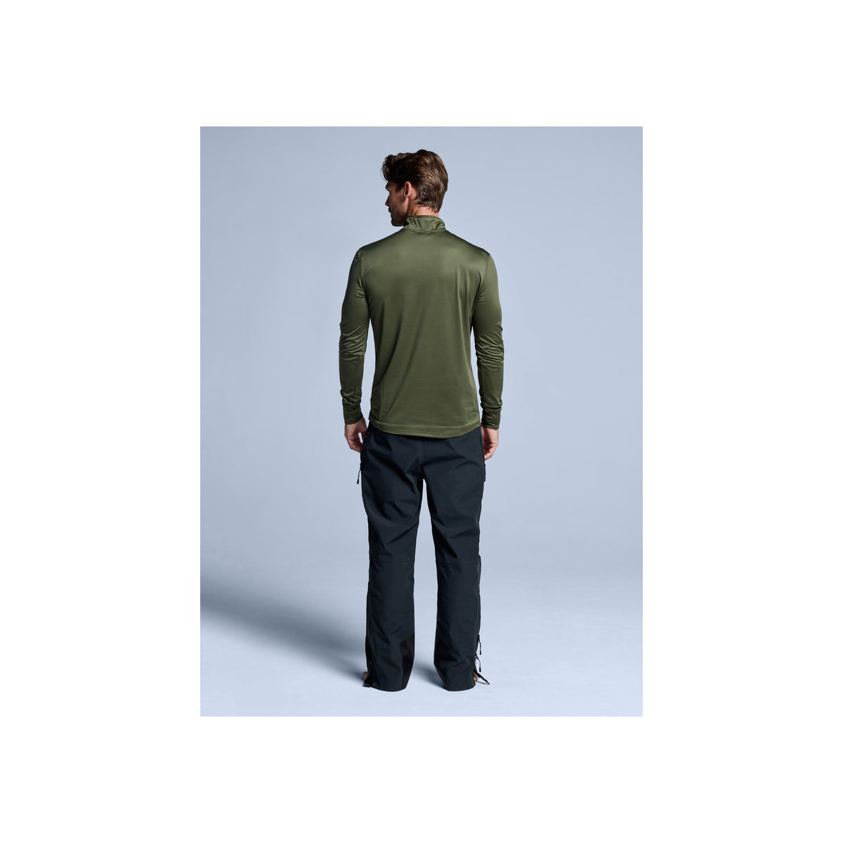 Poederbaas Arctic pully Men 3.0 — Olive Green