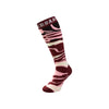 Poederbaas Ski Socks 2-pack — Bordeaux Multi