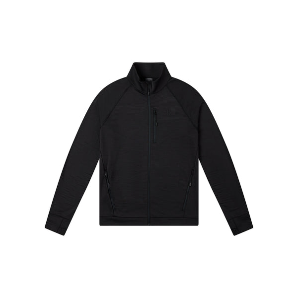 FS Waffle Jacket Men — Black