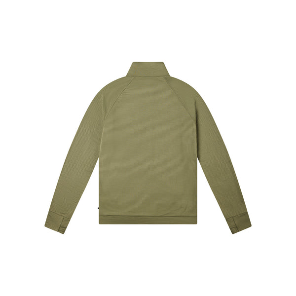 FS Waffle Jacket Men — Olive Green