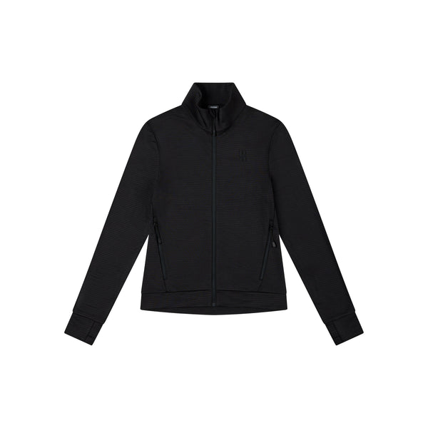 FS Waffle Jacket Women — Black