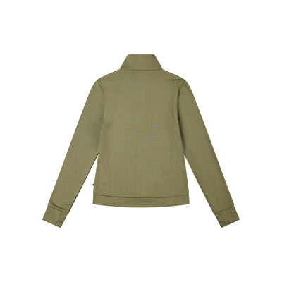 FS Waffle Jacket Women — Olive Green
