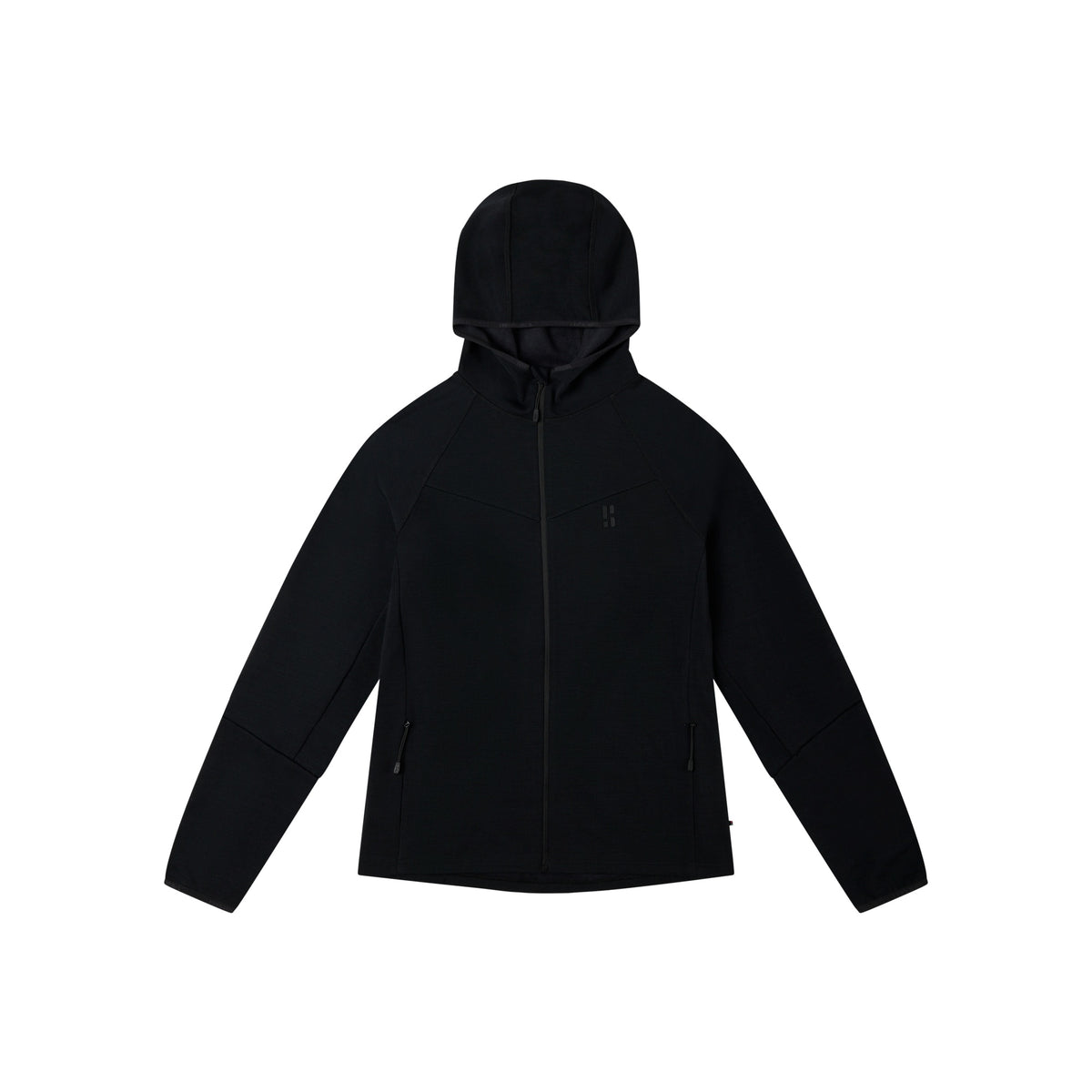 FS Merino Hood Women — Black