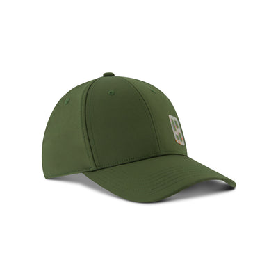 Performance Brand Cap — Olive Green