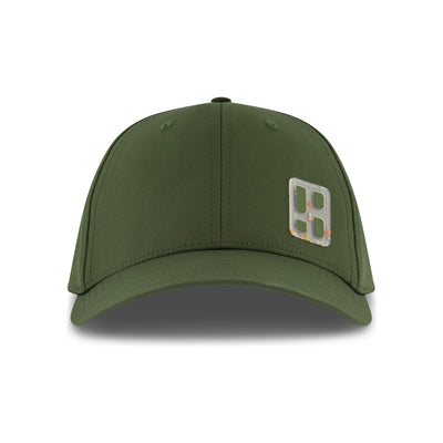 Performance Brand Cap — Olive Green