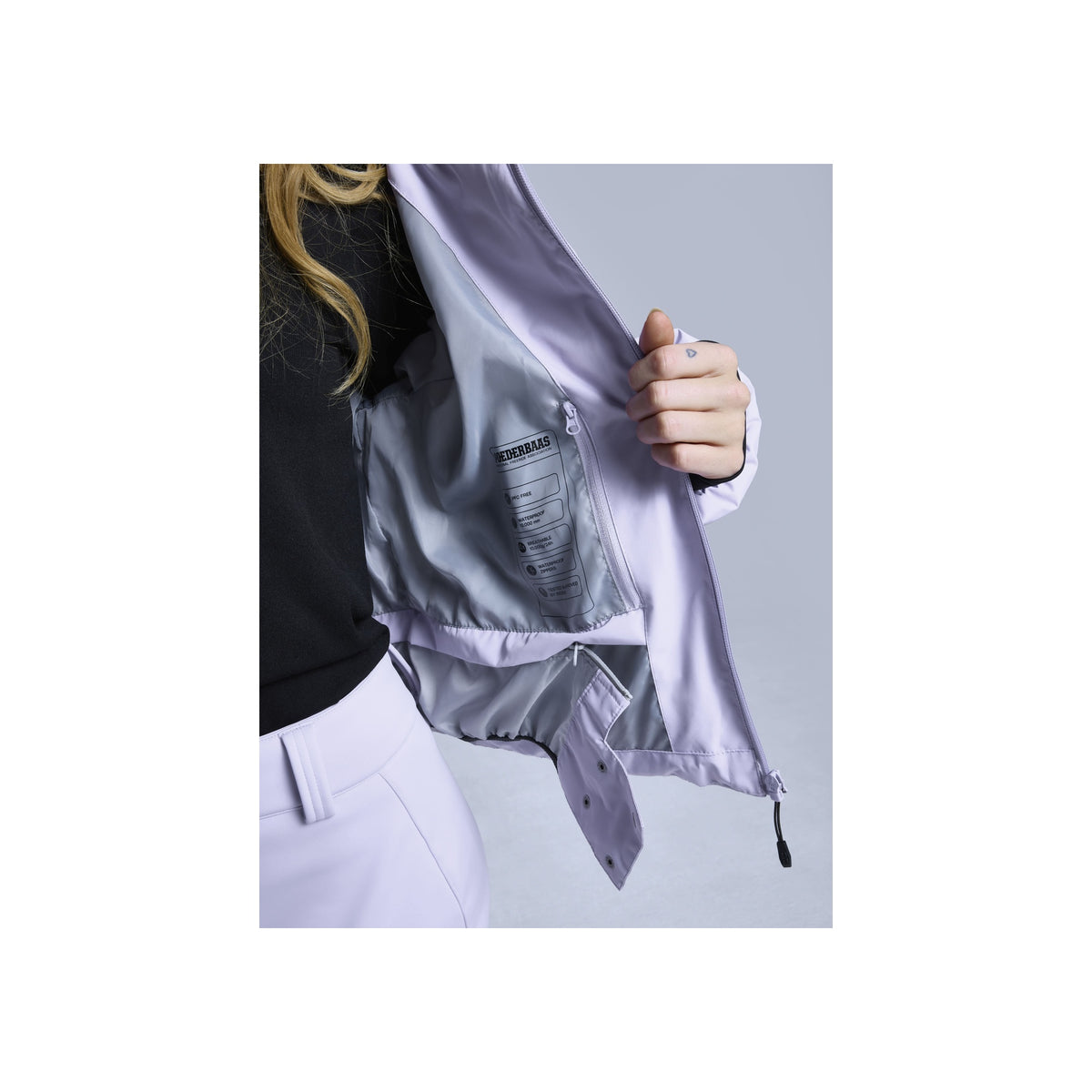 Poederbaas Vorax Jacket Women — Lila