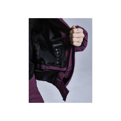 Poederbaas Vorax Jacket Women — Bordeaux