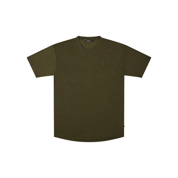 SOLX Merino Tee Men — Olive Green