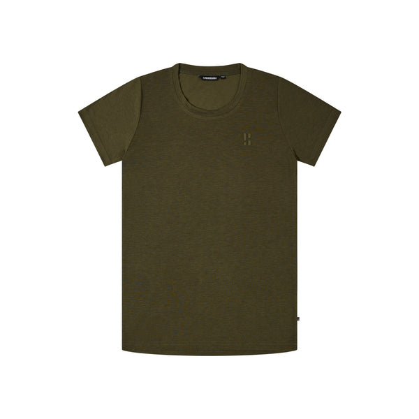 SOLX Merino Tee Women — Olive Green