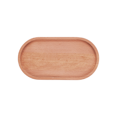 Bowls and Dishes Beuken Houten Ovaal Serveertray S 22,5 x 12 cm