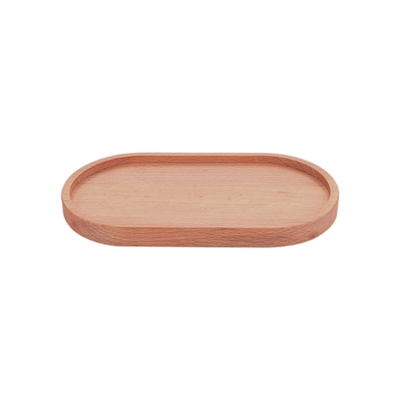 Bowls and Dishes Beuken Houten Ovaal Serveertray S 22,5 x 12 cm