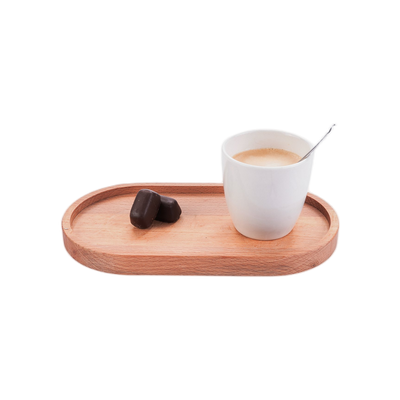 Bowls and Dishes Beuken Houten Ovaal Serveertray S 22,5 x 12 cm