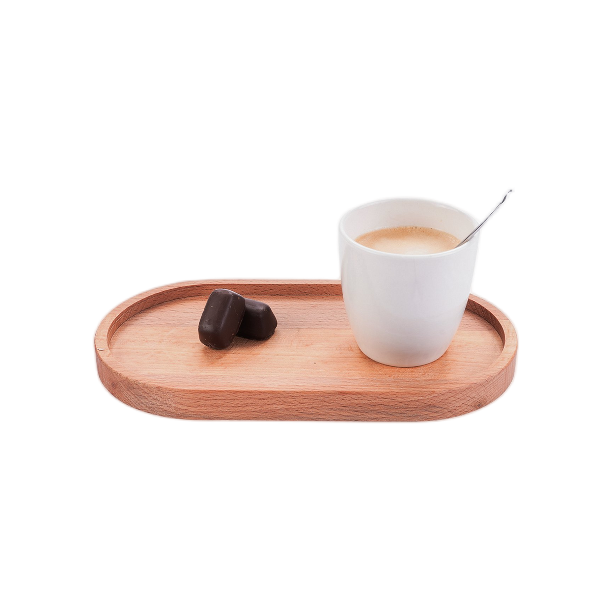 Bowls and Dishes Beuken Houten Ovaal Serveertray S 22,5 x 12 cm