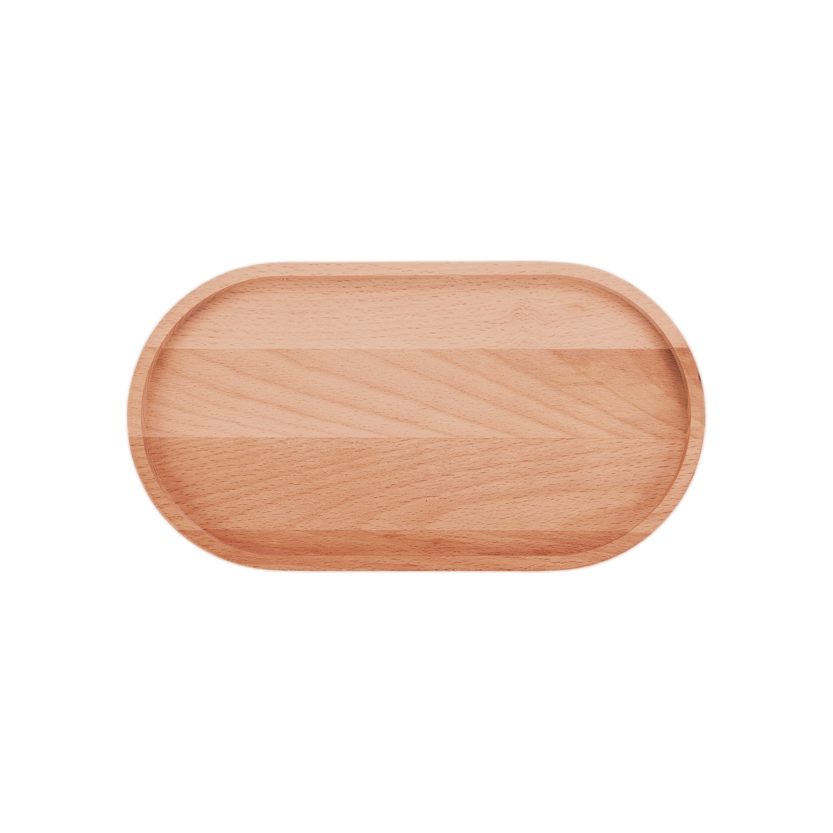 Bowls and Dishes Beuken Houten Ovaal Serveertray M 27x14,5cm