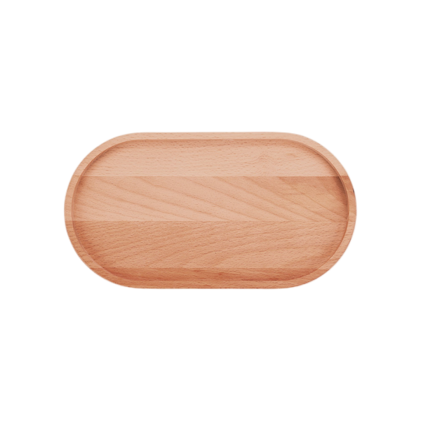 Bowls and Dishes Beuken Houten Ovaal Serveertray M 27x14,5cm