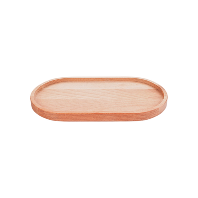 Bowls and Dishes Beuken Houten Ovaal Serveertray M 27x14,5cm