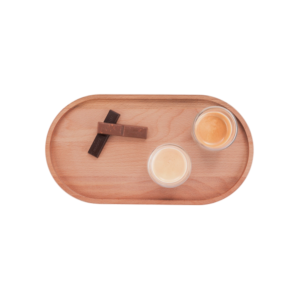 Bowls and Dishes Beuken Houten Ovaal Serveertray 32x17cm