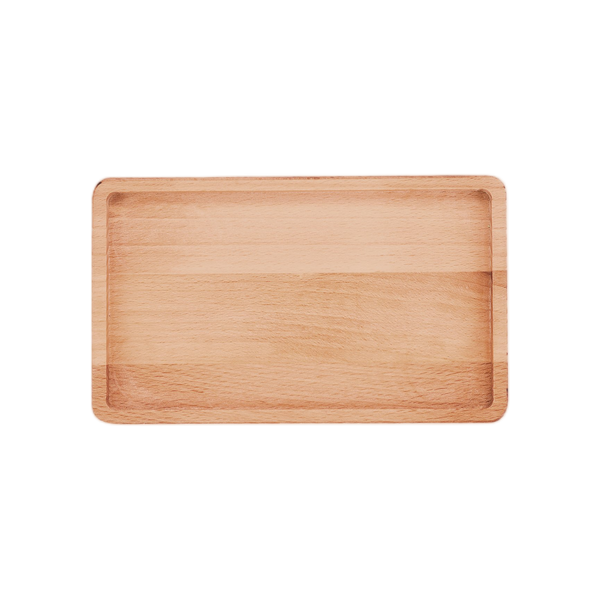 Bowls and Dishes Beuken Houten Serveertray Rechthoekig S 20x12cm