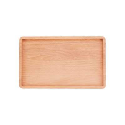 Bowls and Dishes Beuken Houten Serveertray Rechthoekig M 24 x 14,5 cm