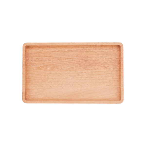 Bowls and Dishes Beuken Houten Serveertray Rechthoekig M 24 x 14,5 cm