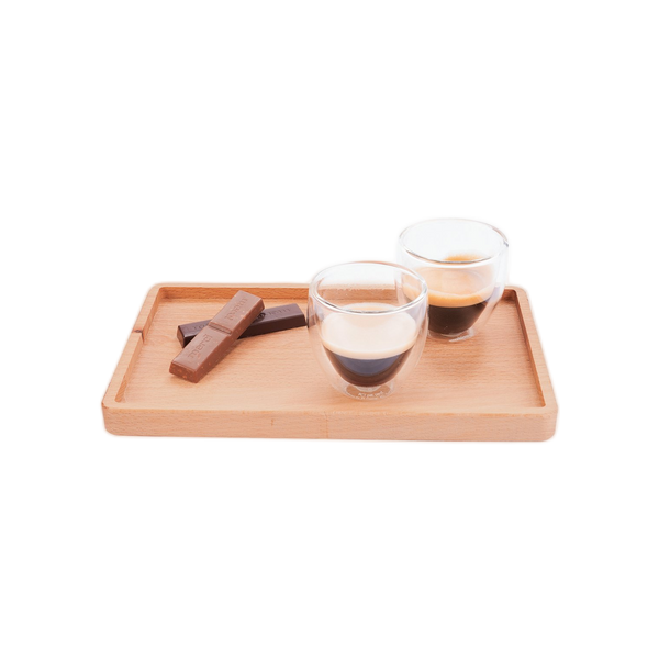 Bowls and Dishes Beuken Houten Serveertray Rechthoekig M 24 x 14,5 cm