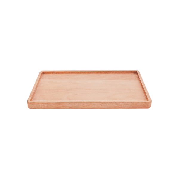 Bowls and Dishes Beuken Houten Serveertray Rechthoekig 28x17cm
