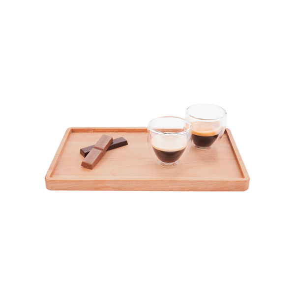 Bowls and Dishes Beuken Houten Serveertray Rechthoekig 28x17cm
