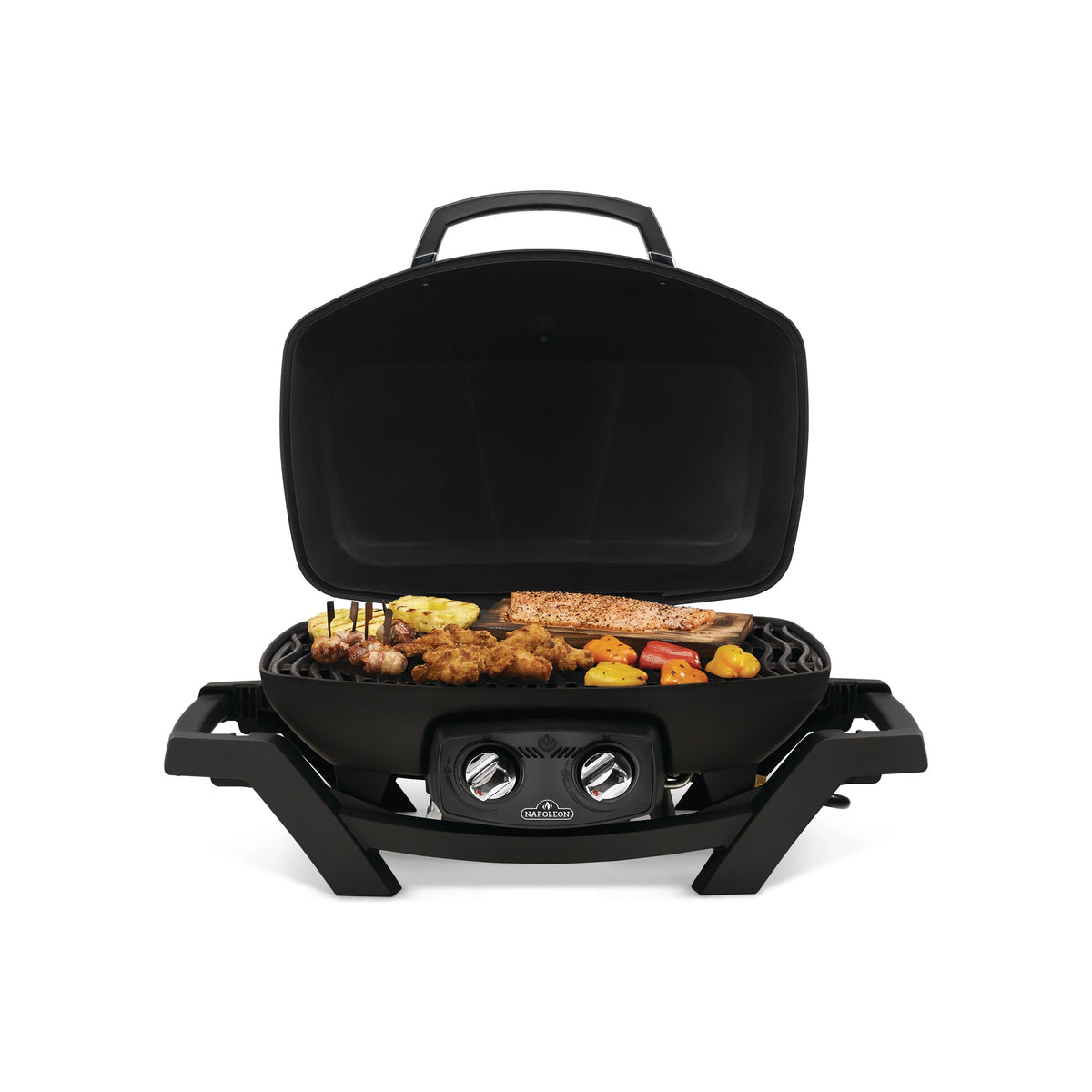 Napoleon Travel Q Pro Draagbare LPG Gasbarbecue Zwart met 3 Accessoires