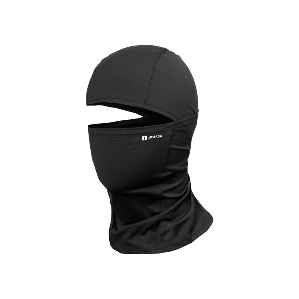 Zwart balaclava skimasker met nekflap - winddicht gezichtsmasker voor winter sport en outdoor activiteiten