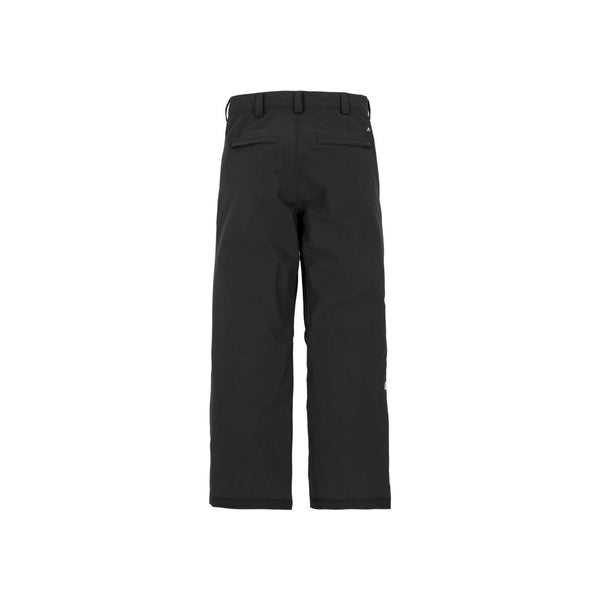 Zwarte wijde sportbroek voor dames, comfortabele fitness- en yogabroek
