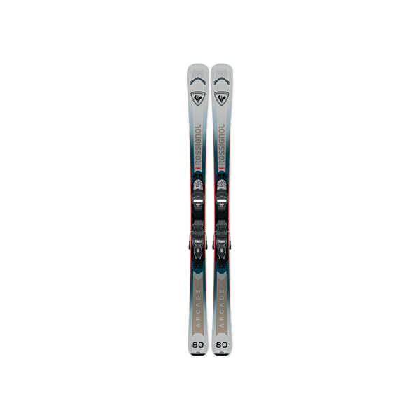 Rossignol Famous 2 dames all-mountain ski's met Look Xpress 10 bindingen, 80mm taillebreedte