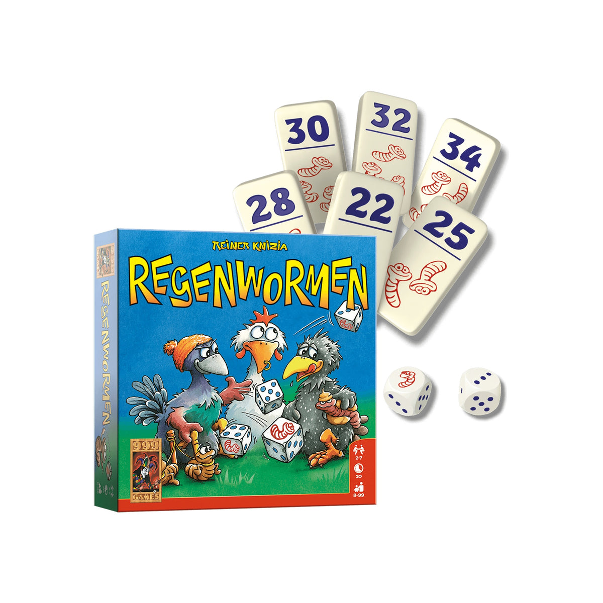 Regenwormen - Dobbelspel